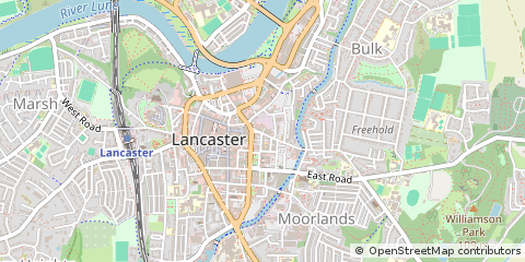 Map of Lancaster