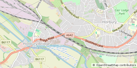 Map of Wakefield