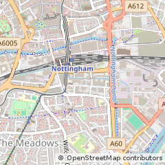 Map of Nottingham