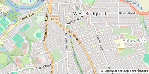 Map of Nottingham