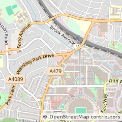 Map of Wembley