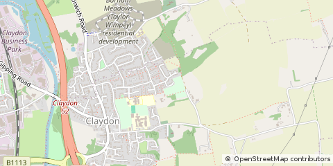Map of Ipswich, Suffolk