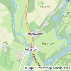 Map of Andover, Hampshire