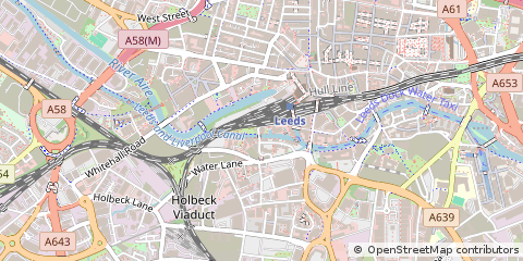 Map of Leeds