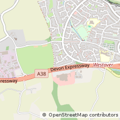 Map of Ivybridge, Devon