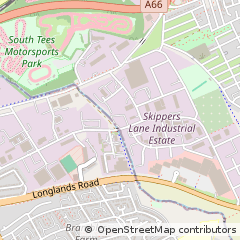 Map of Middlesbrough