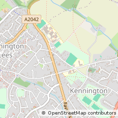 Map of Ashford