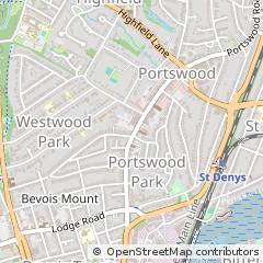 Map of Southampton