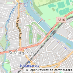 Map of Twickenham