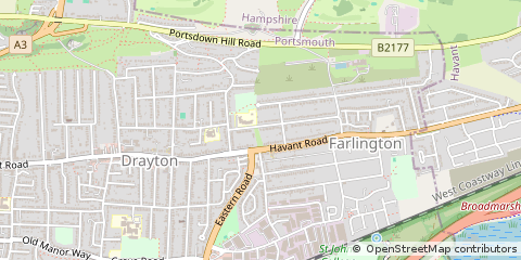 Map of Portsmouth