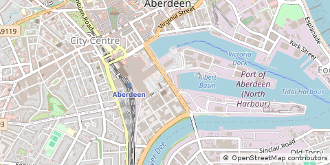Map of Aberdeen