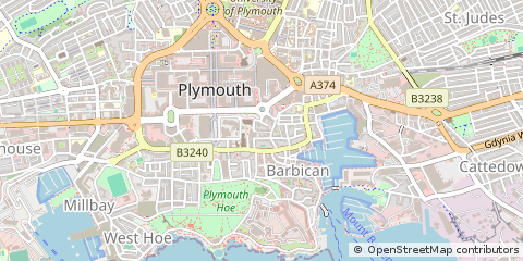 Map of Plymouth