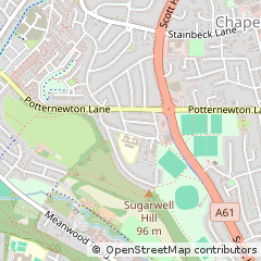 Map of Leeds