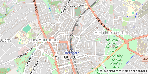Map of Harrogate