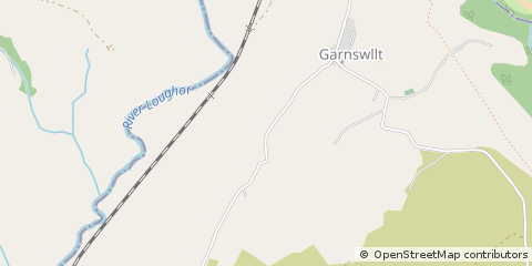 Map of Ammanford
