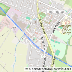 Map of Histon, Cambridge