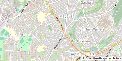 Map of Southampton