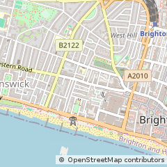 Map of Brighton