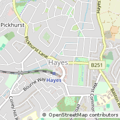 Map of Bromley