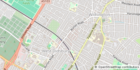 Map of Manchester