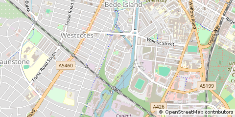 Map of Leicester