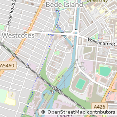 Map of Leicester