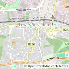 Map of Belvedere