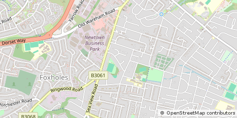 Map of Poole