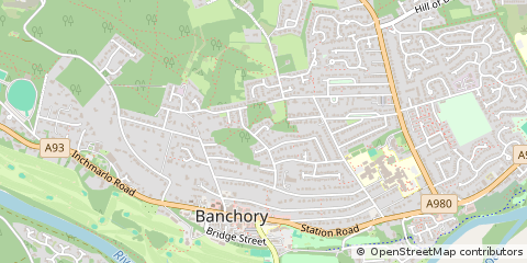 Map of Banchory