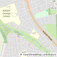 Map of Middlesbrough, Cleveland