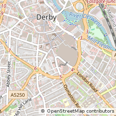 Map of Derby