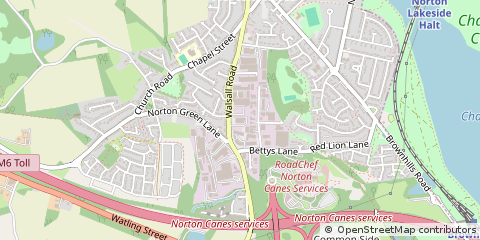 Map of Cannock