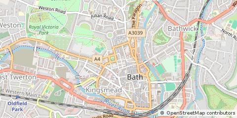 Map of Bath