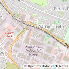 Map of Ipswich