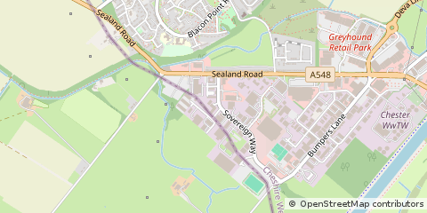 Map of Chester