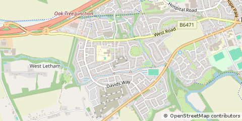 Map of Haddington
