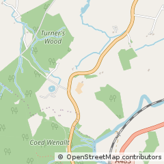 Map of Carmarthen, Dyfed