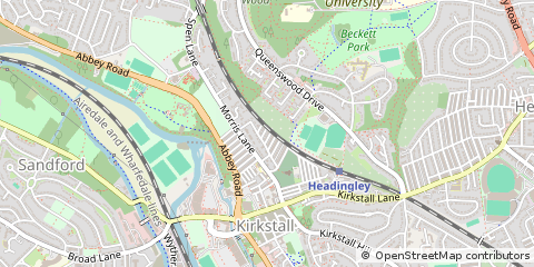 Map of Leeds