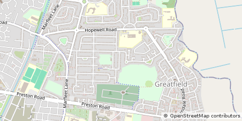 Map of Hull, East Yorkshire