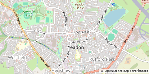 Map of Leeds