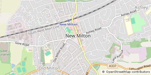 Map of NEW Milton