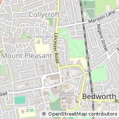 Map of Bedworth