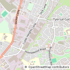 Map of Dudley Hill, Bradford