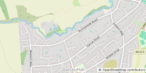 Map of Newcastle Upon Tyne
