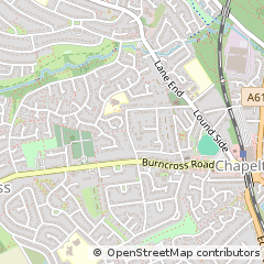 Map of Sheffield
