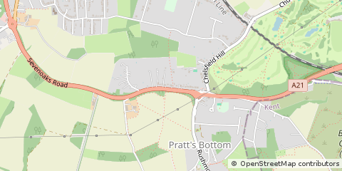 Map of Orpington