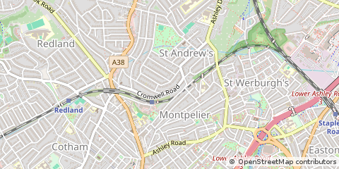 Map of Bristol