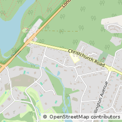 Map of Virginia Water, Surrey