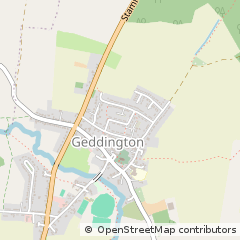 Map of Kettering, Northamptonshire