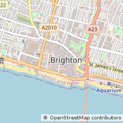 Map of Brighton